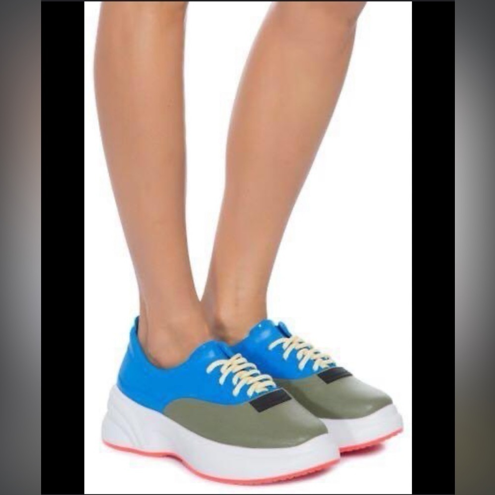 Melissa Ugly sneakers blue/green‎ limited edition